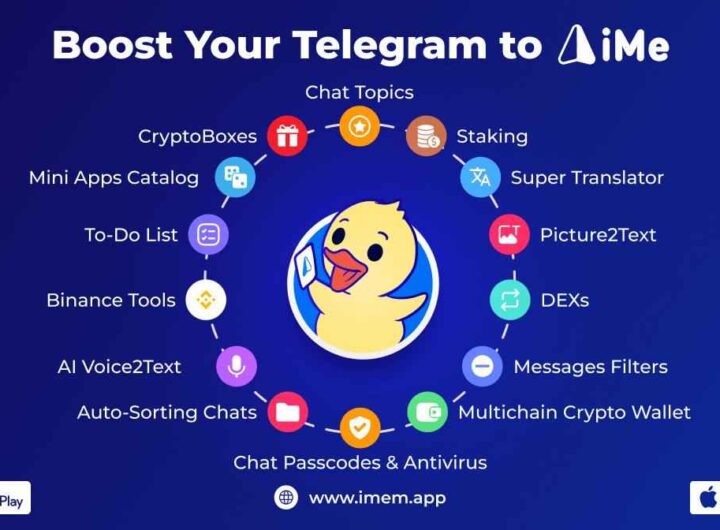 iMe Launches Advanced AI, DeFi, and Non-Custodial Wallet Features in Telegram-Based SuperApp