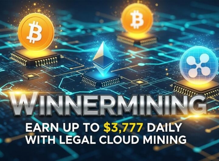 WinnerMining: Earn Up to $3,777 Daily with Legal Cloud Mining