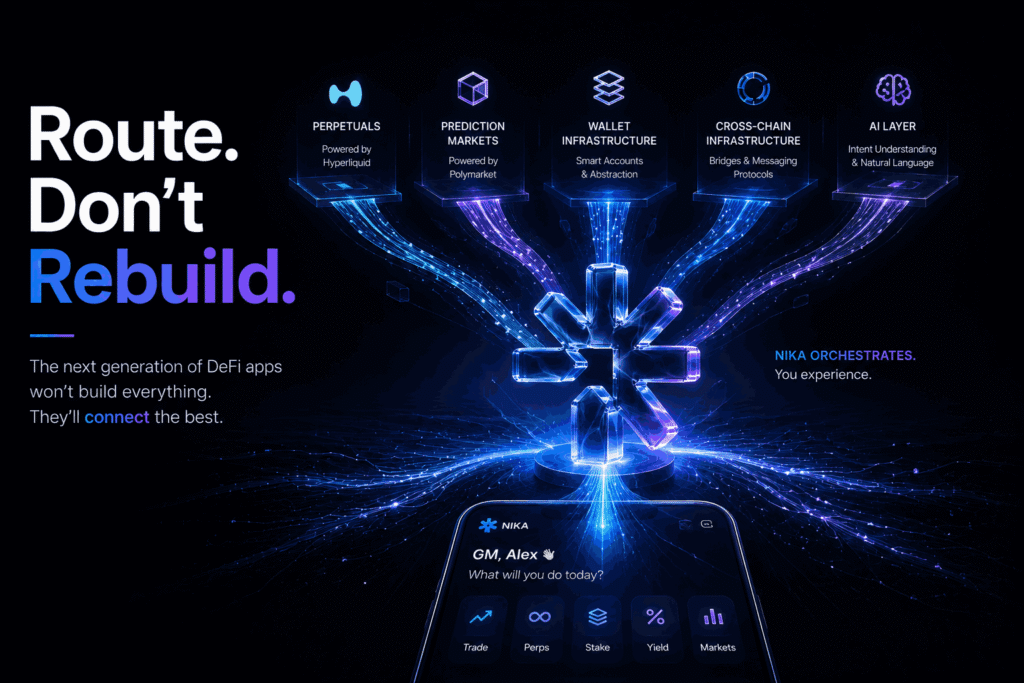 The Next Generation of DeFi Apps Will Route, Not Rebuild?