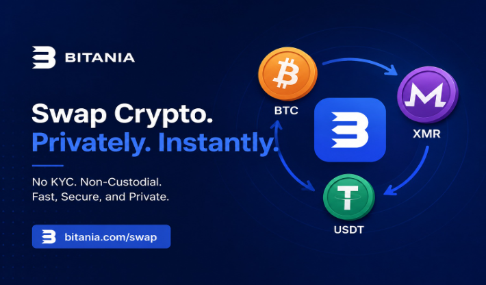 Bitania Makes the USDT to XMR Swap Simpler for Privacy-Focused Traders