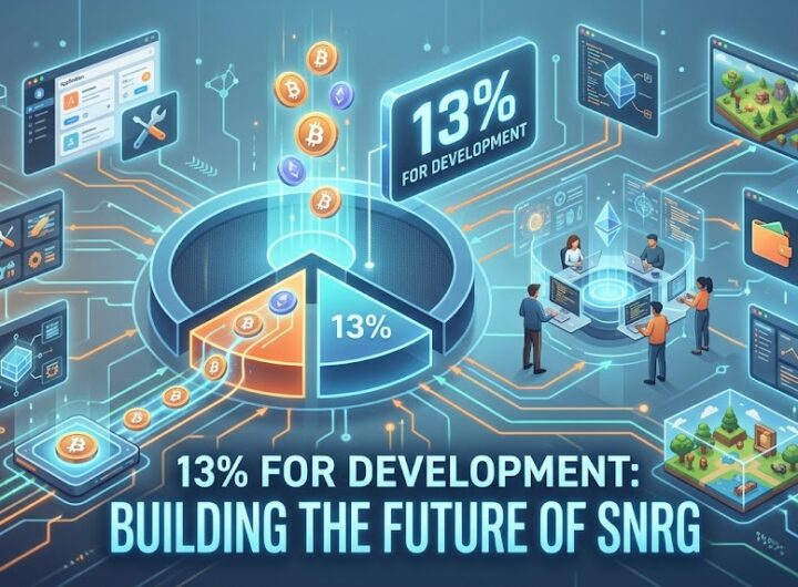 Why Synergy Network Reserved 13% of SNRG for Developers